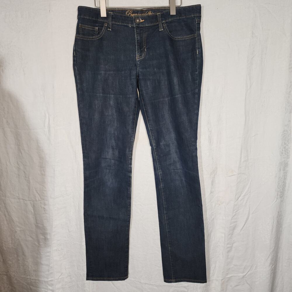 GAP sz 12/31 Premium Skinny dark denim jeans
